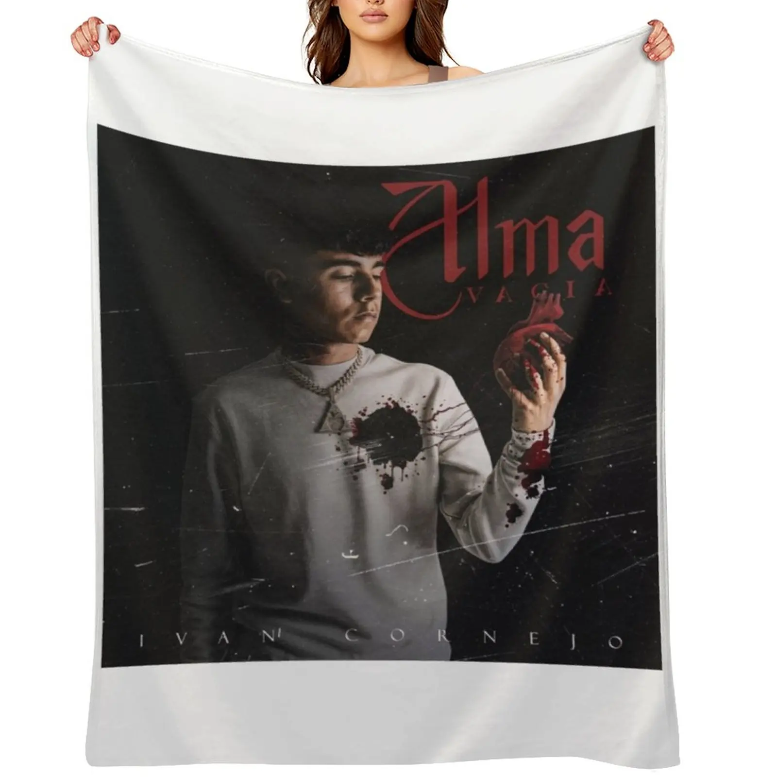 Ivan Cornejo alma vacia Throw Blanket Custom Thermals For Travel funny gift Hairys Blankets
