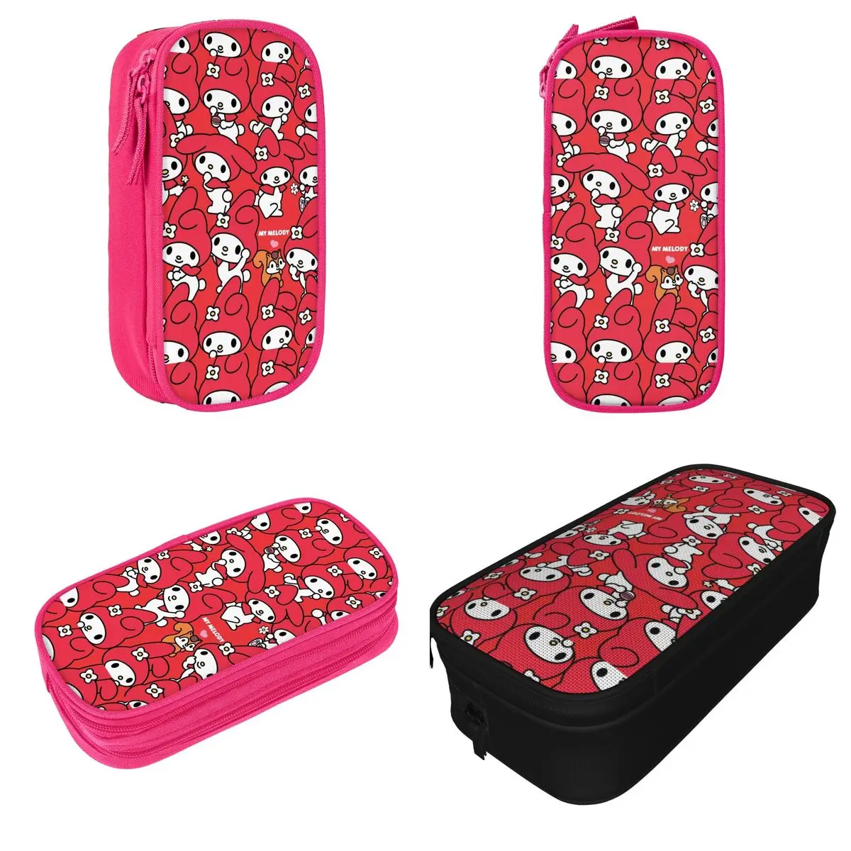 My Melody Cartoon Merch Pencil Case Large-capacity Kids School Supplies Pen Case Suprise Gift