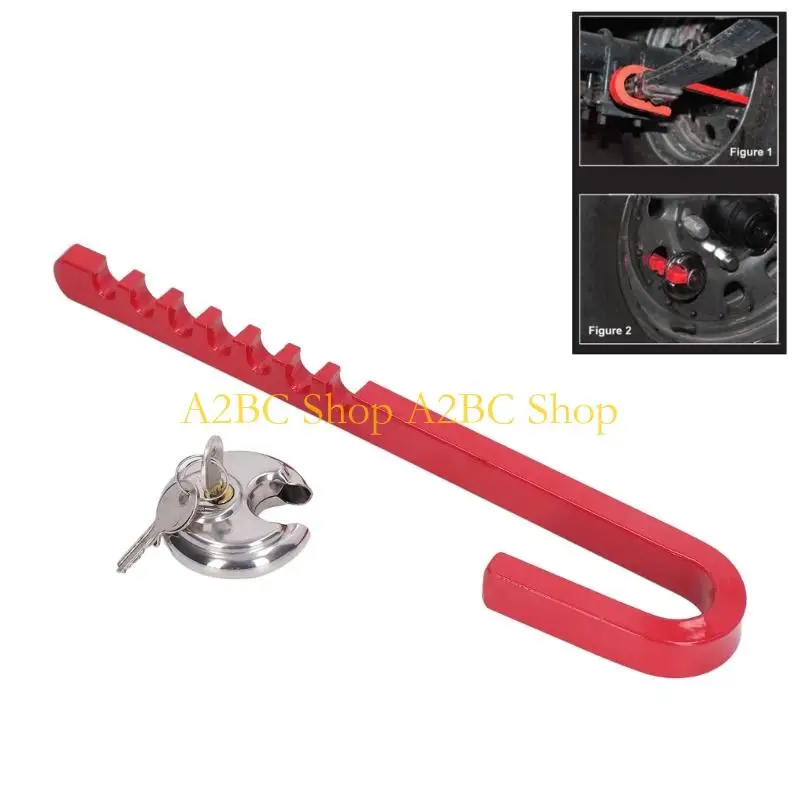 A2BC Security Enhanced Wheel Lock Anti Theft Feature For Vehicle Parking