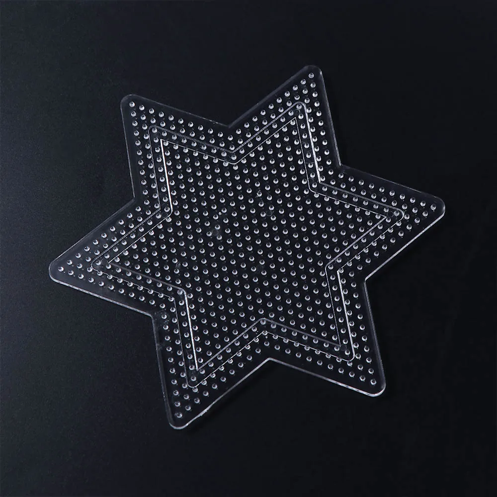 

1pcs Creative Beads Tool Puzzle Beadbond Transparent Jigsaw Puzzle Puzzle Template Diy Pegboard Beads Template