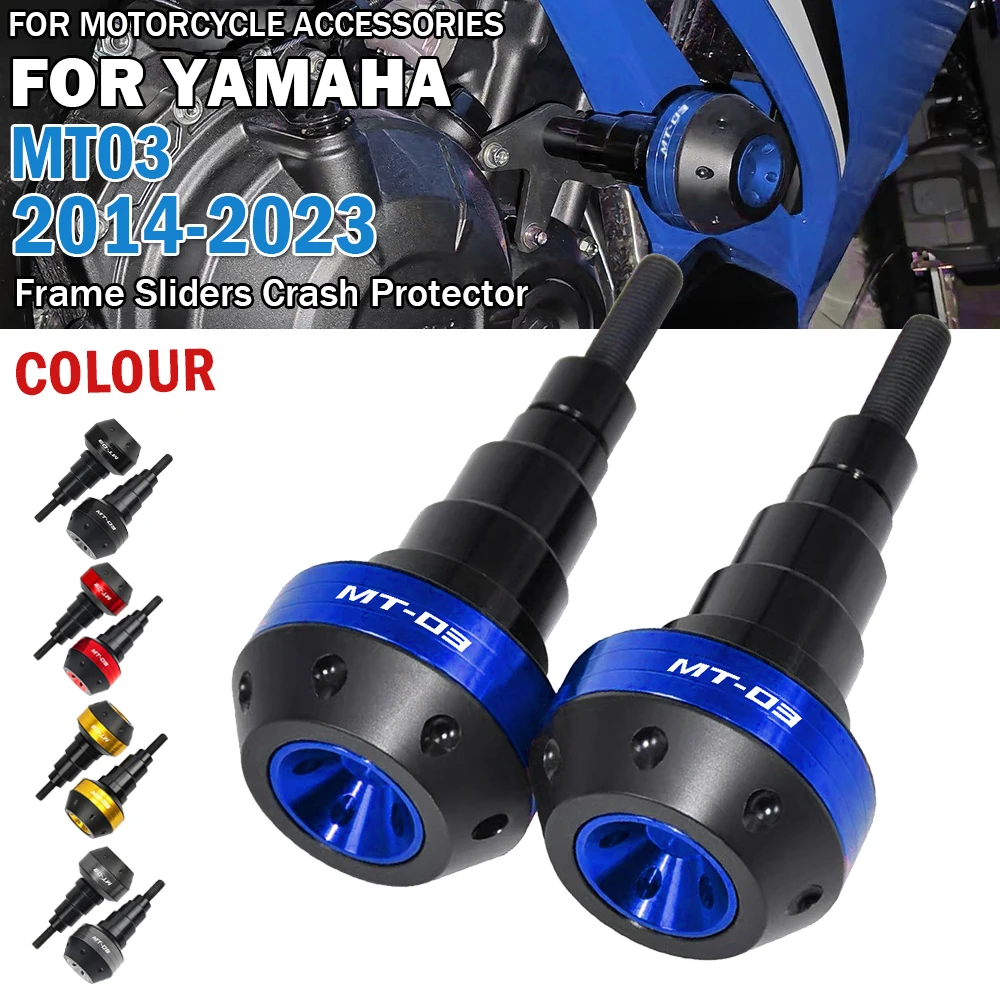 

Для YAMAHA MT03 MT 03 2014-2018 2019 2020 2021 2022 2023 мотоциклетная защита от падения Защитная Противоударная рамка ползунок защита от ударов