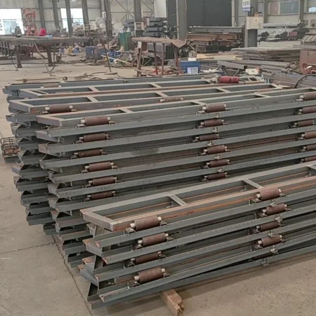 First Steel OEM Process Power Coat Heavy Steel Metal Iron Pallet with Rollers Price Per Piece