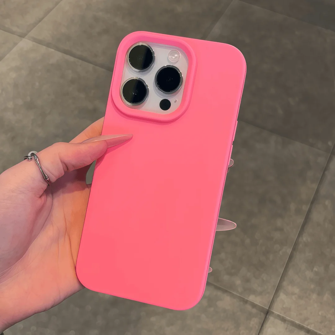 لينة سيليكون كاندي اللون ماتي جراب هاتف آيفون 11 12 13 14 15 16 برو ماكس زائد للصدمات الوفير المطاط الغطاء الخلفي قذيفة