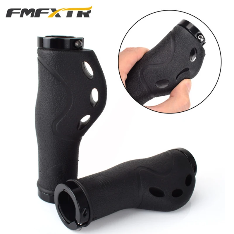 FMFXTR 1 Pair Bicycle Handlebar Cover Grips Bike Grips MTB Mountain Road Bike Lock on Handle End Grip Rubber Soft Anti-skid Grip