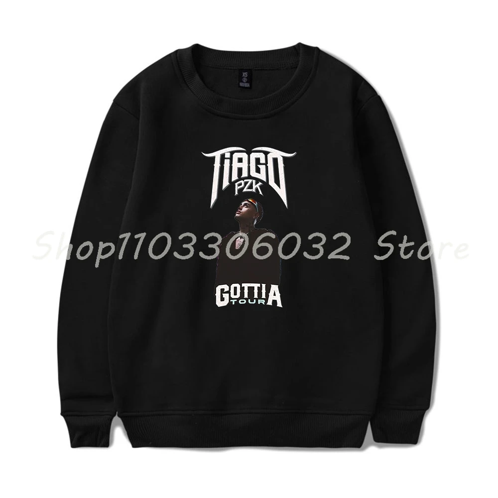 Tiago PZK GOTTI A Tour T-Shirt Crewneck Long Sleeve Streetwear Women Men Sweatshirt Fashion Clothes