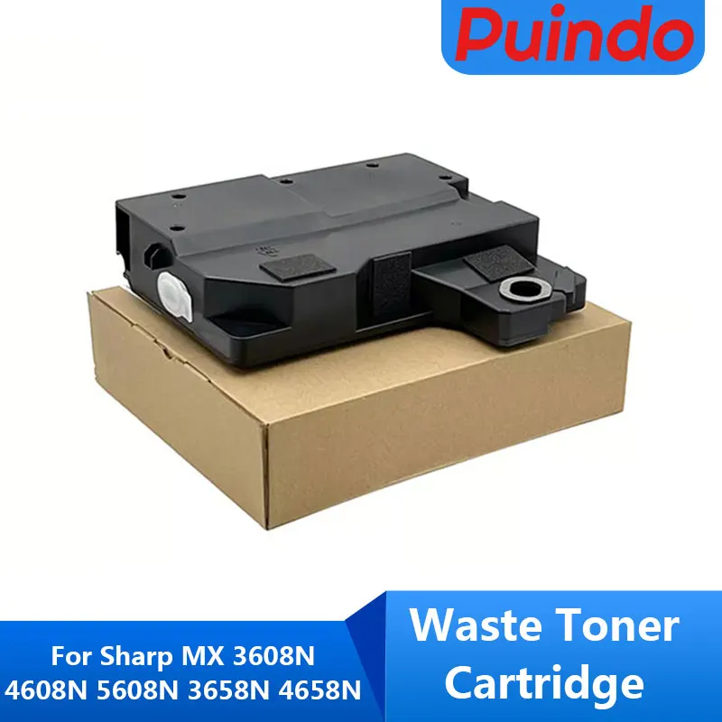 Contenedor de caja de tóner residual de alta calidad para Sharp MX 3608N 4608N 5608N 3658N 4658N 5658N B4621R B5621R