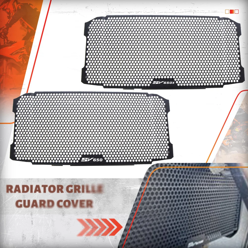 

2024 2025 For Suzuki SV650 SV650X Motorcycle Accessories Radiator Grille Guard Cover SV 65 SV 650 X 2016-2020-2021-2022-2023