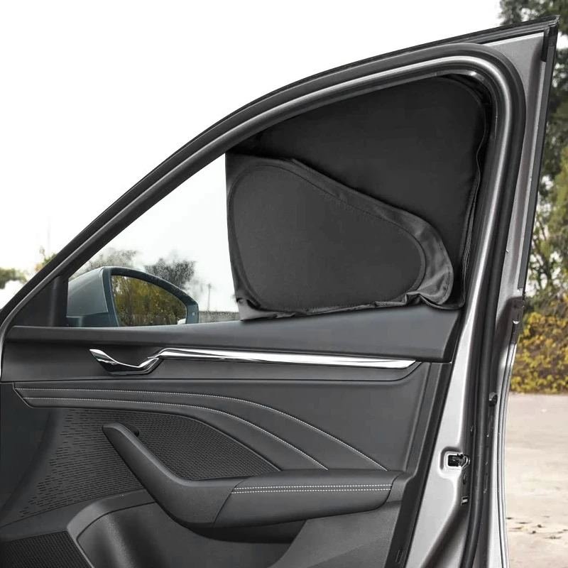 Car Black Windows Privacy Sunshade For Skoda OCTAVIA 2015-Present Anti-UV Heat Insulation Protect Cover Interior Accessories view 4