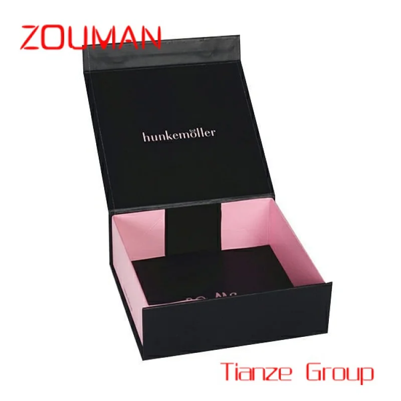 Custom , Luxury folding gift boxes with magnetic lid made in China