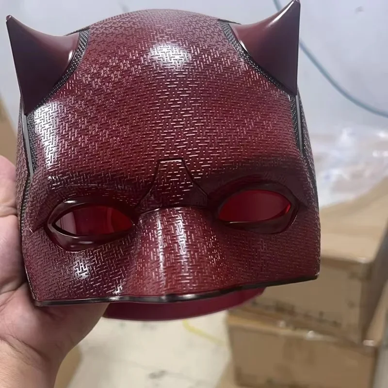 

New Daredevil Born Again Mask Matt Murdock Headwear The Avengers Cosplay Helmet Superhero Headdress Party Masks Accessories Gift