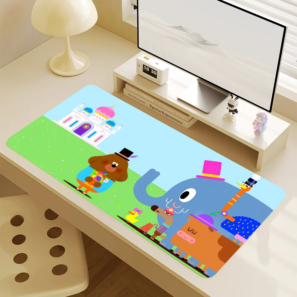 Mouse Pad Non-slip Lockedge Office Student Gaming D-Duggeee Cute Thickened Large Writing Cartoon Cushion Hey MousePad