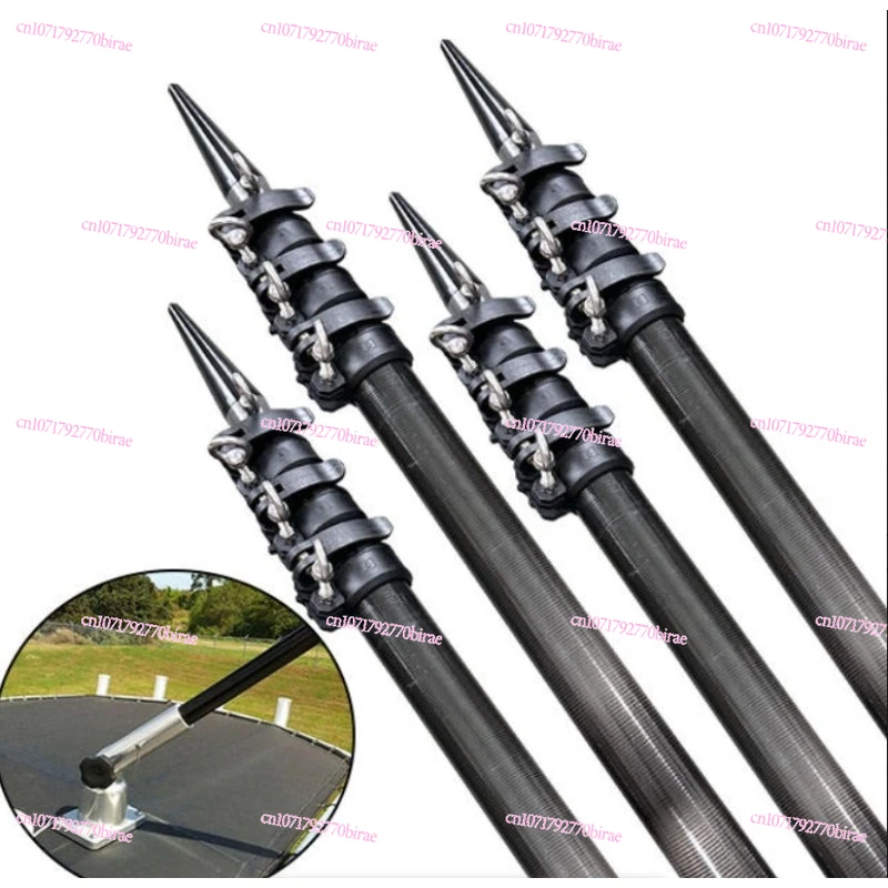 Light Weight High Strength Carbon Fiber Tube Telescopic Outrigger Pole Outrigger Base for Fishing