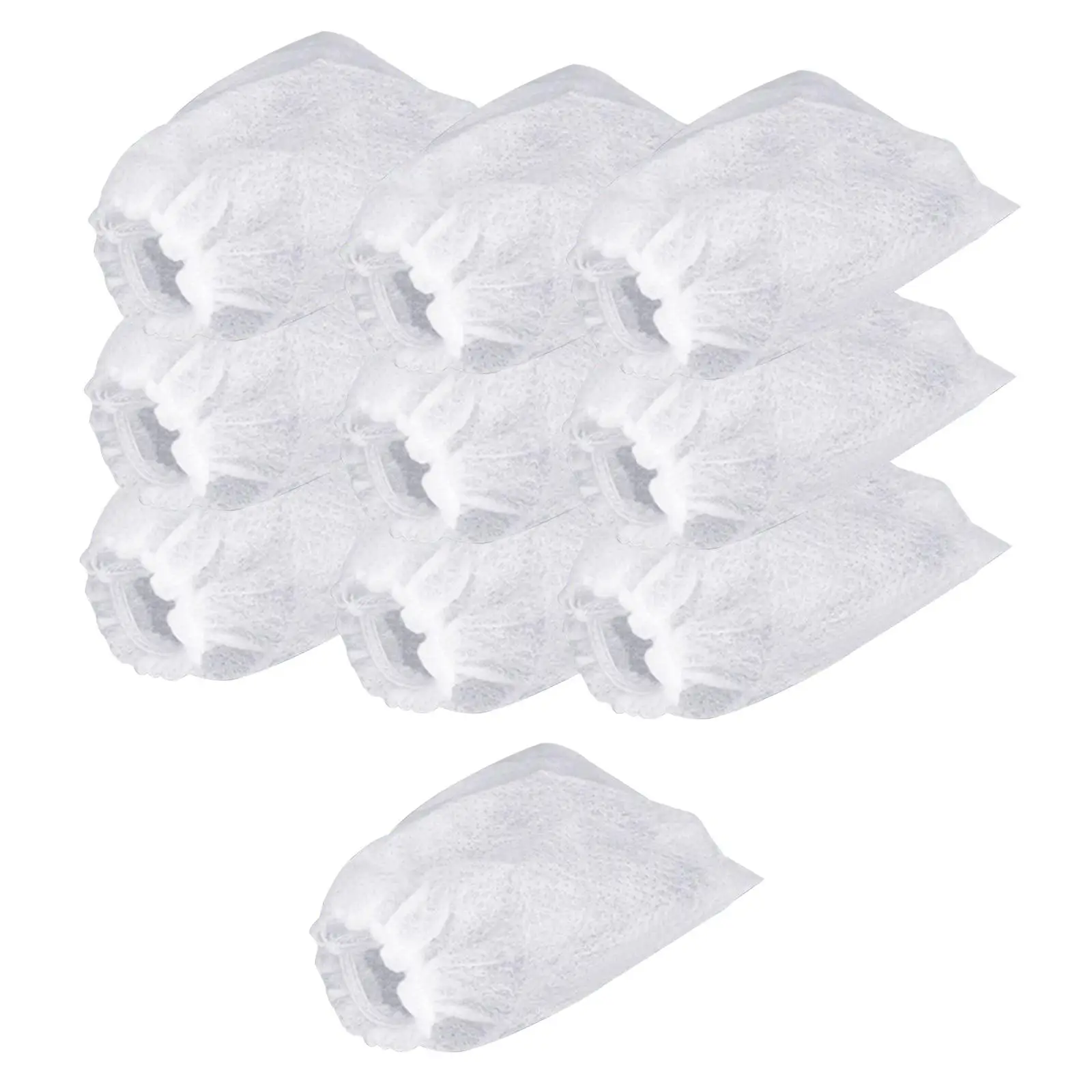 10Pcs Fish Tank Vacuum Cleaner Net Bag, Replacement Filter Bags Nylon Aquarium Gravel Cleaner Fitting Bags for Gravel Sludge