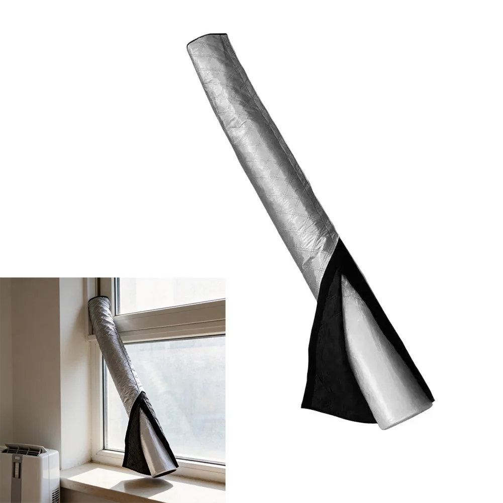 Air Conditioning Hose Insulation Sleeve 5 6 Inch Portable AC For Exhaust Pipe Heat Shield Cover Aluminum Foil Cotton Oxford
