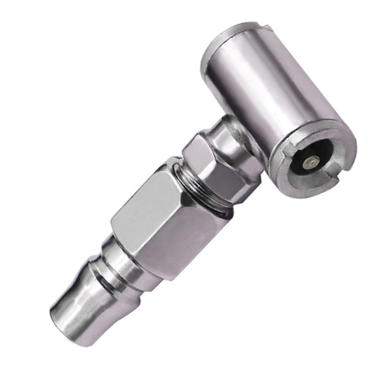 

Air Chuck Air Compressor Tire Inflator Tire Chuck Connector Double End Chuck for Hose Repair Inflate Chuck Coupler
