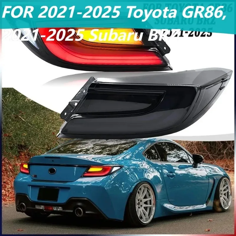 

For 2021-2025 Toyota GR86 Subaru BRZ, 1Pair LED Sequential Tail Lights Plug and Play