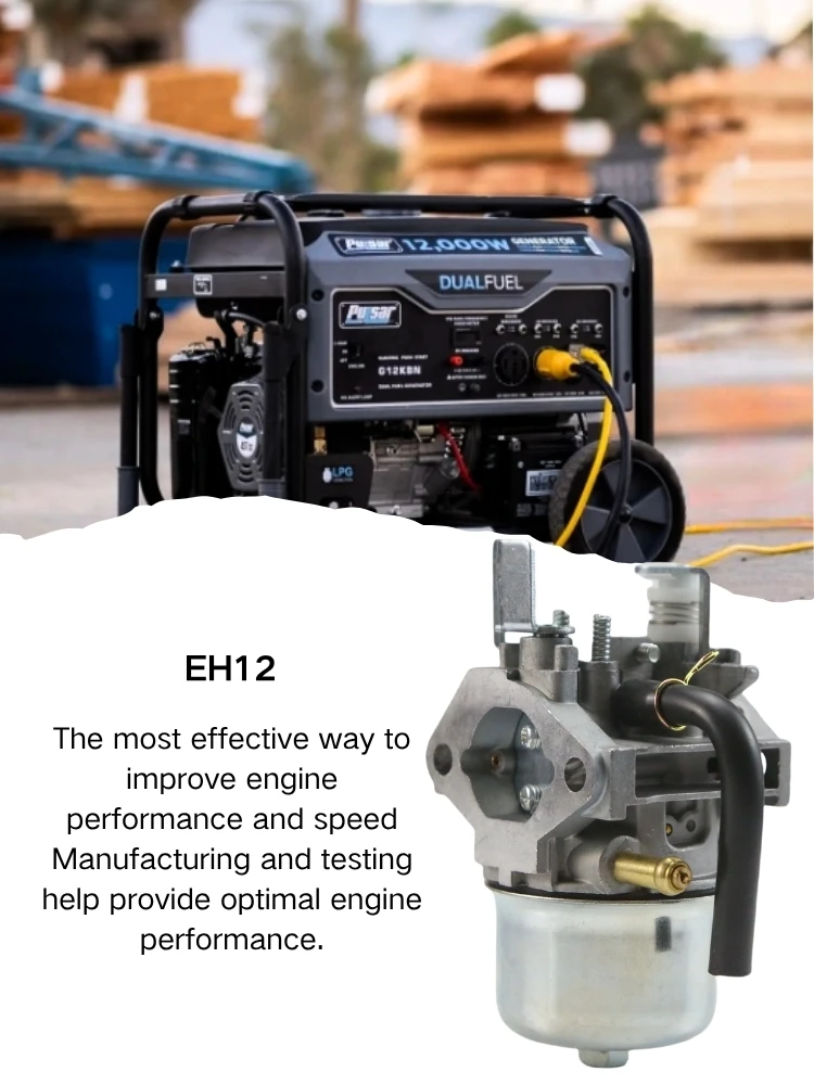 Carburateur de tondeuse EH12 pour générateur Robin Subaru EH12 EH12-2D remplacer 252-62404 252-62454 2526255120 Carb