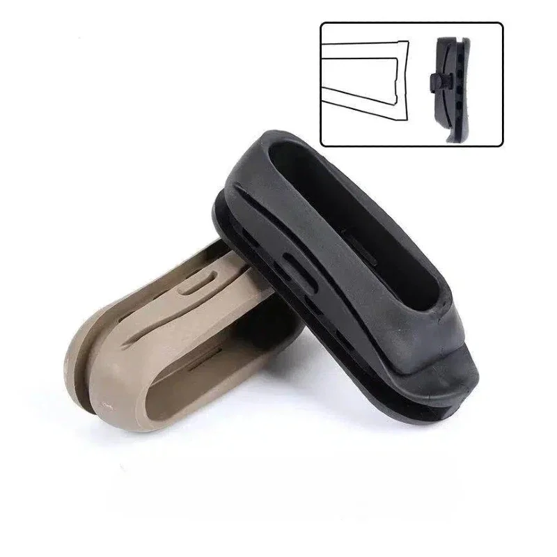 Cuscinetto Ammortizzante in Gomma Tattica Anti-Shock per Serie AK J12CP AK105 AK74U SVD Impugnatura Posteriore Pieghevole Triangolare