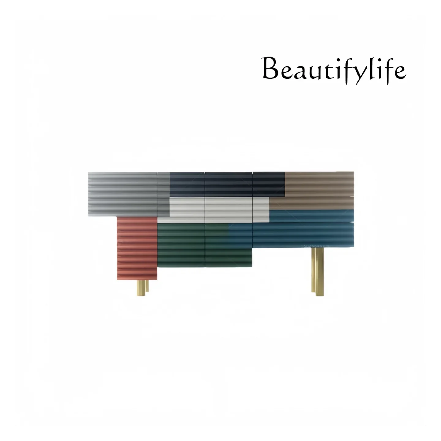 HH Paint baking light luxury dining side cabinet piano paint porch cabinet creative personalized decorative locker customization