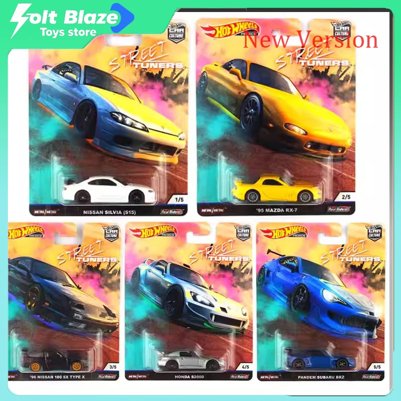 

Hot Wheels 2025 Street Tuning Series Car Model1/64 FPY86 Subaru Nissan Honda S2000 Mazda RX-7 Static Cars Model Boy Toys Gifts