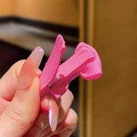 30 colored random bow fabric hair clips suitable for daily use as hair accessories 5