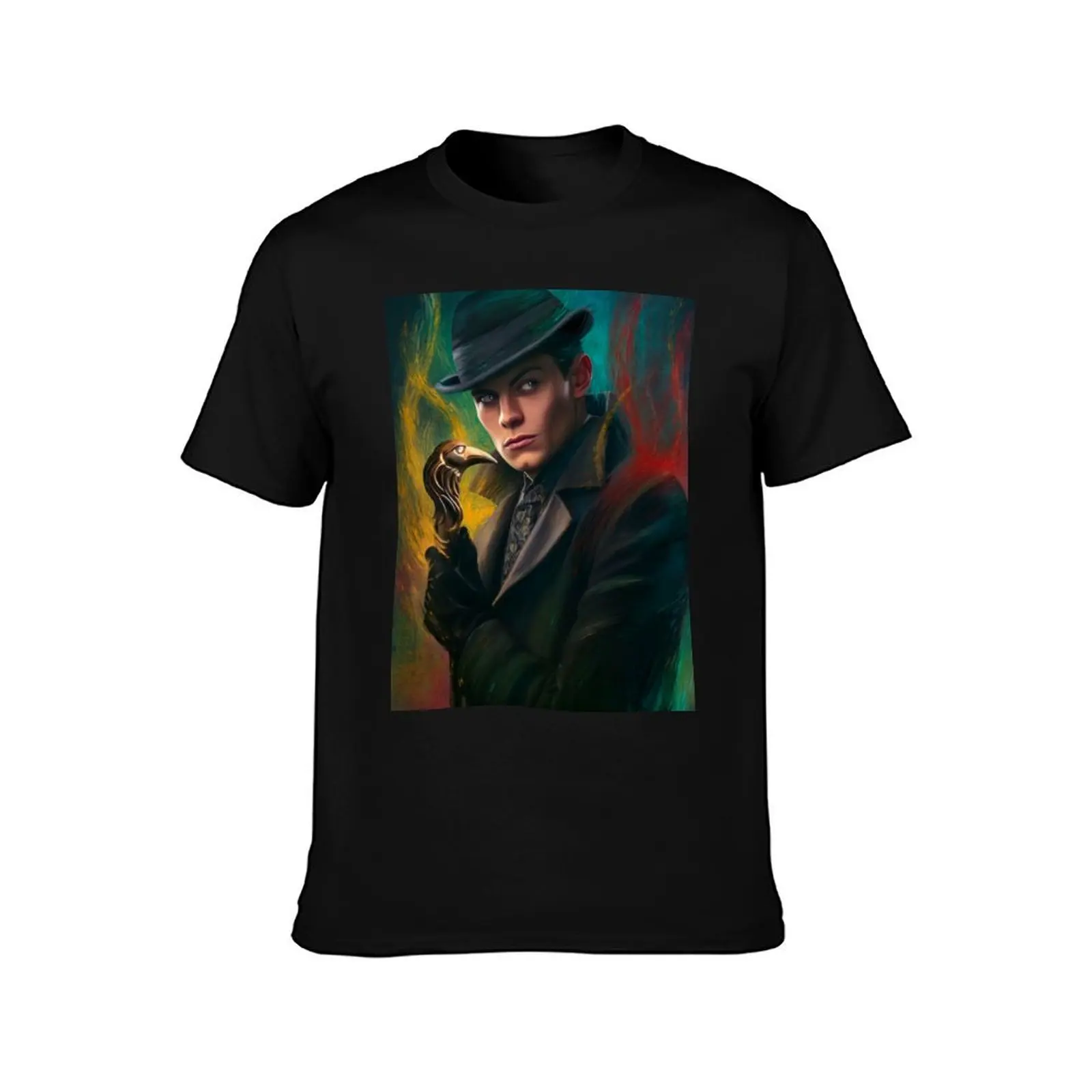 Kaz Brekker Shadow and Bone T-Shirt Big and Tall Gym T-Shirt