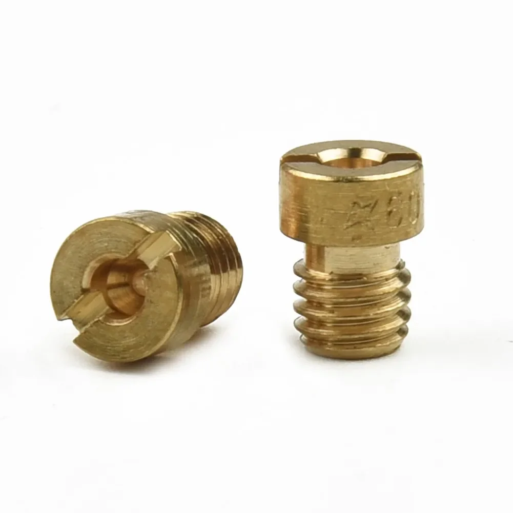 25pcs Carburetor Main Jet M5 5mm Thread For Dellorto Carburetor Vergaser SHA SHBC SHB Injector Nozzle Size 55-115 M5x6x8 image 4