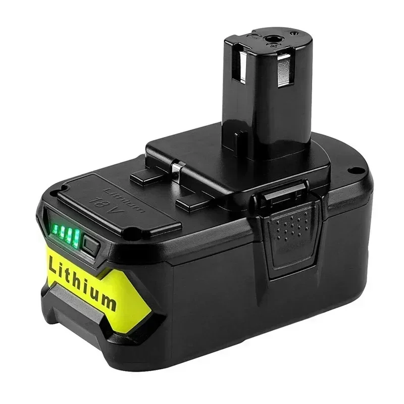 18V 12.0Ah Li-ion Rechargeable Battery for RYOBI ONE+，cordless Power Tool BPL1820 P108 P109 P106 P105 P104 P103 RB18L50 RB18L40