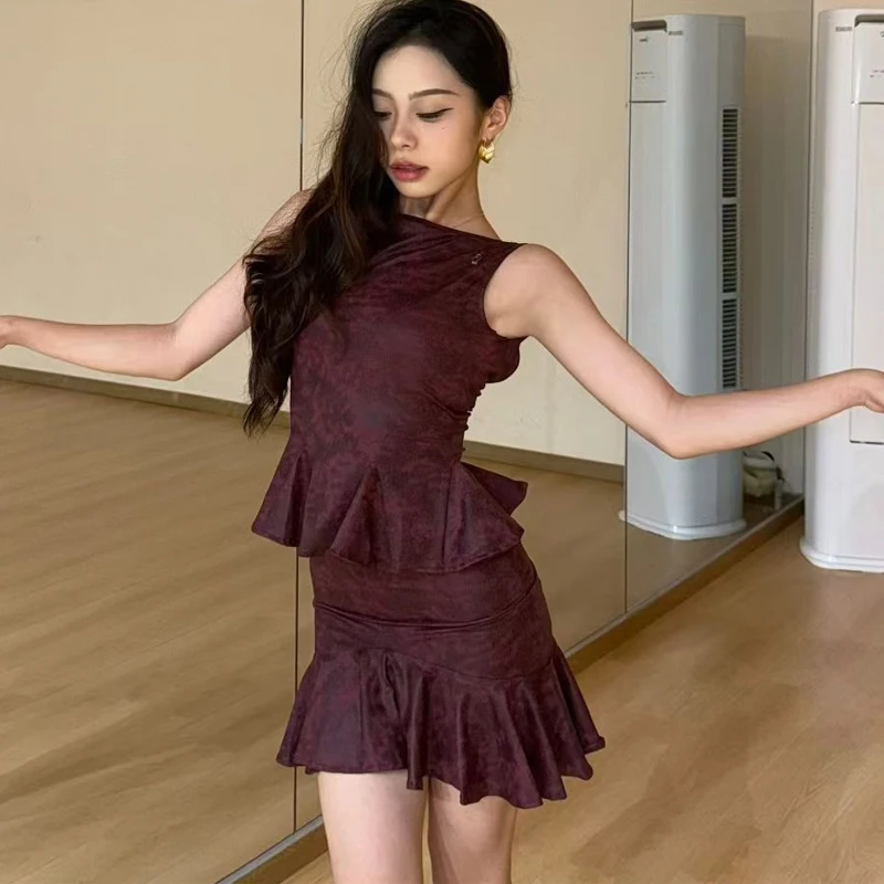 

Модная одежда для латинских танцев румбы, костюмы для соревнований по бальным танцам для взрослых, женский костюм для выступлений по латинским танцам самбы, SL13647