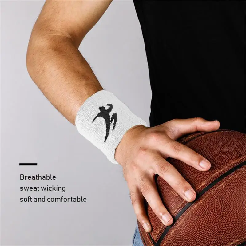 Outdoor Sports Sweat-absorbent Wristband Basketball Tennis Badminton Cycling Fitness Breathable Wrist Protector Products