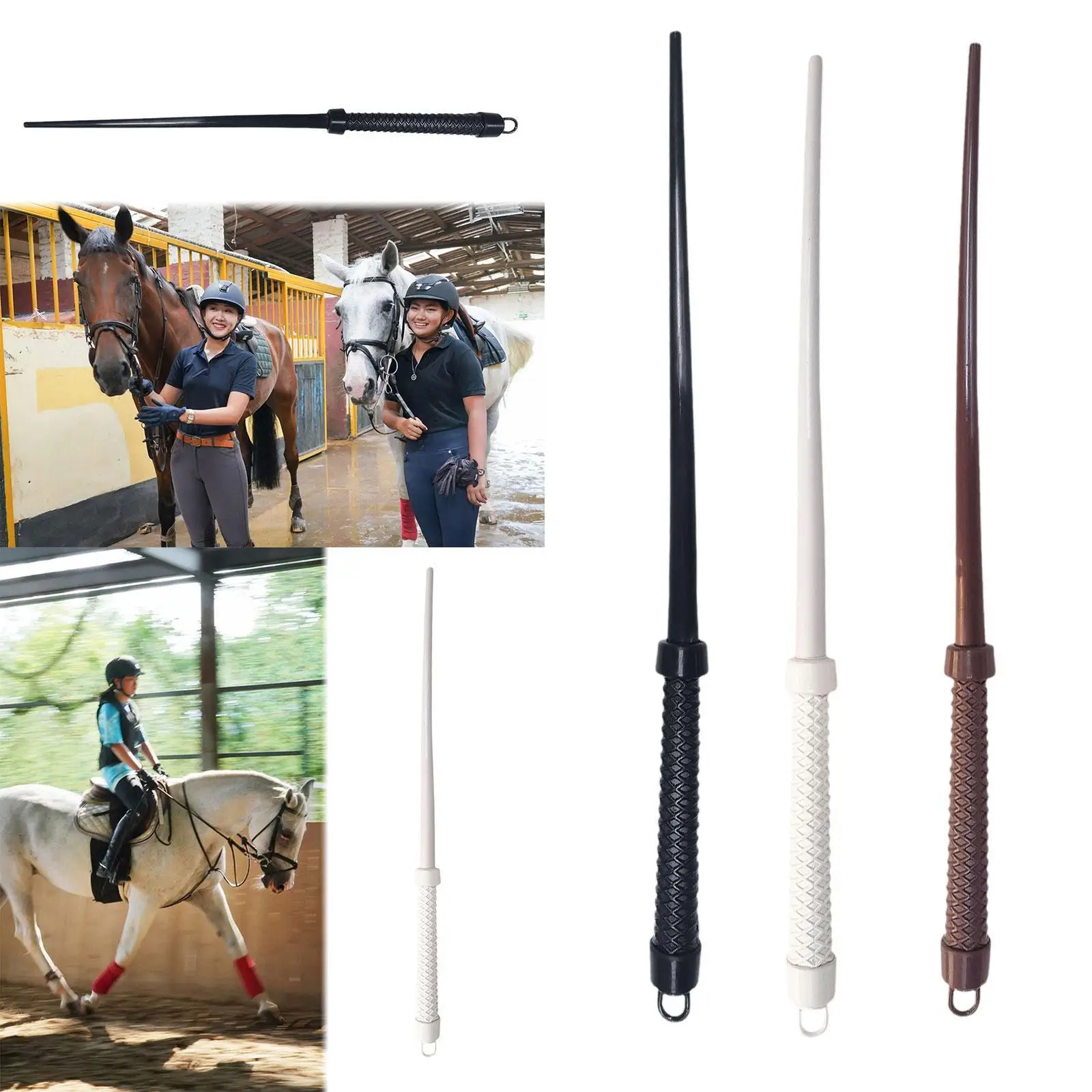 Frustino da equitazione, manico leggero e antiscivolo, palcoscenico robusto e multiuso