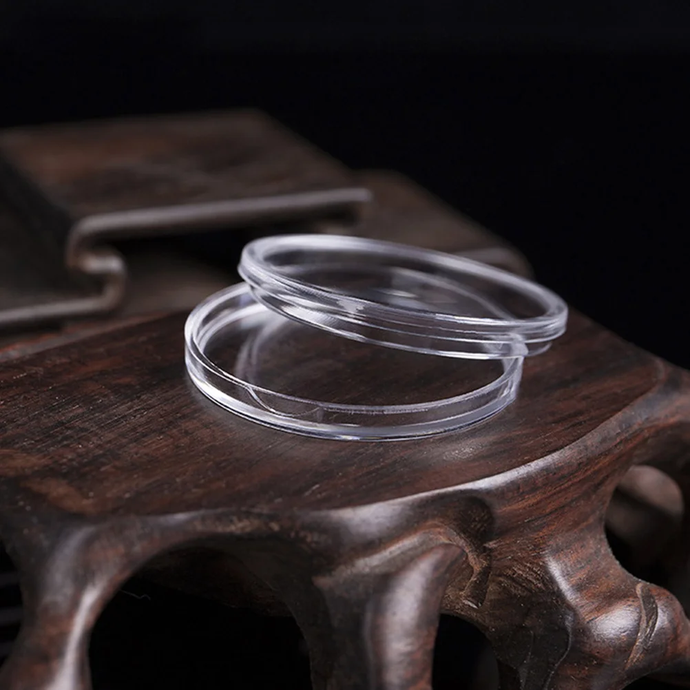 Coin Organizer Collectors 30mm Round Box Capsules Holder for Collecting Storage