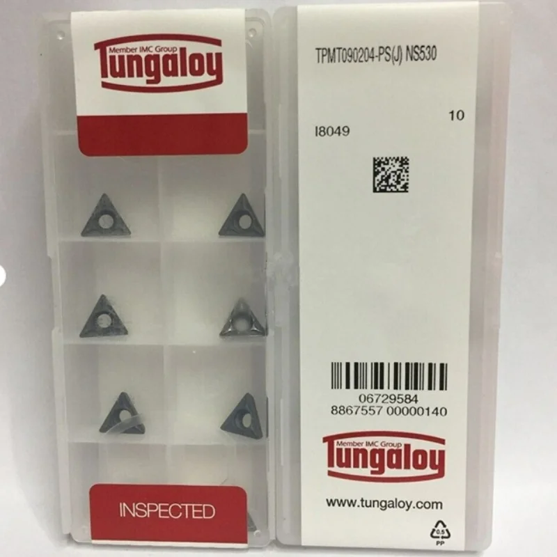 Tungaloy  TPMT090204-PS NS530 turning blade carbide inserts 10Pcs