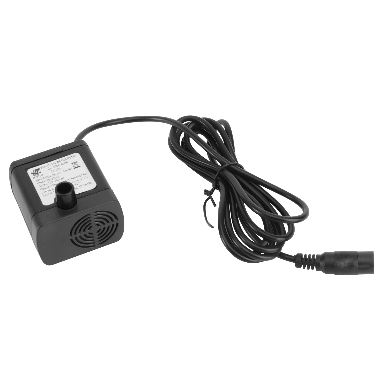 

12V DC Water Pump Low Noise Mini Solar Fountains Submersible Pond Pumps Adjustable Flow Aquarium Fish Tank Tabletop