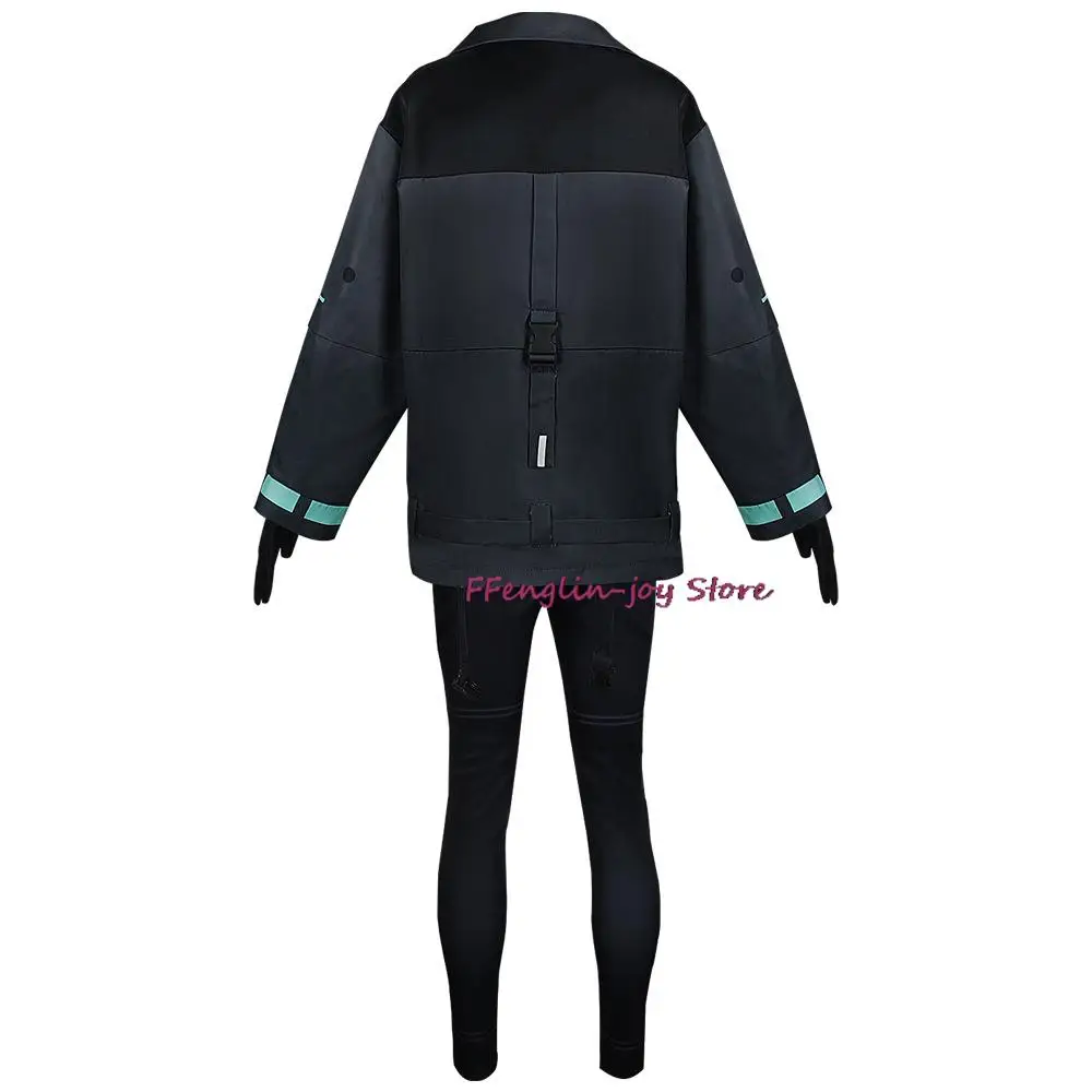 Synduality Noir Cosplay Game  Cosplay Costume Uniform Suit Set Noir Cosplay Coat Outfit For Women