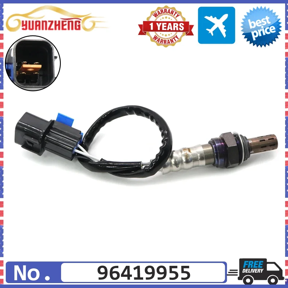 NEW 4 Wire Lambda Oxygen O2 Sensor Probe Air Fuel Ratio Sensor 96419955 For Chevrolet Aveo Rezzo Spark 1.0 1.2 2.0 2005-2010