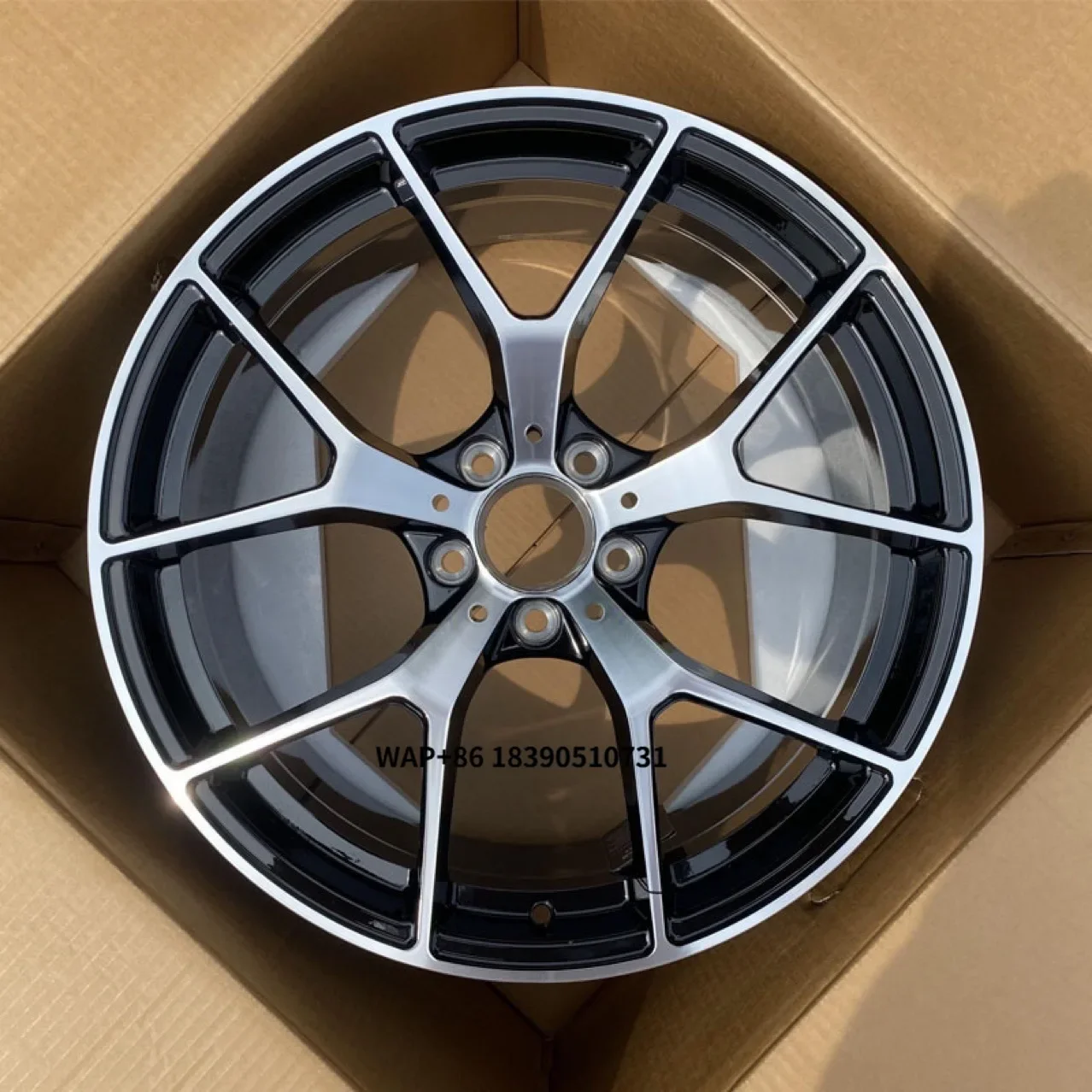 

New Forged Aluminum Alloy Wheels Chrome Finish Multi Spoke Design 5x114.3