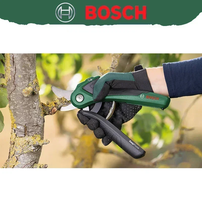 Bosch EasyPrune Professional Electric Garden Pruning Shears, Wireless Cordless Gardening Scissors for Outdoor Branch Trimming