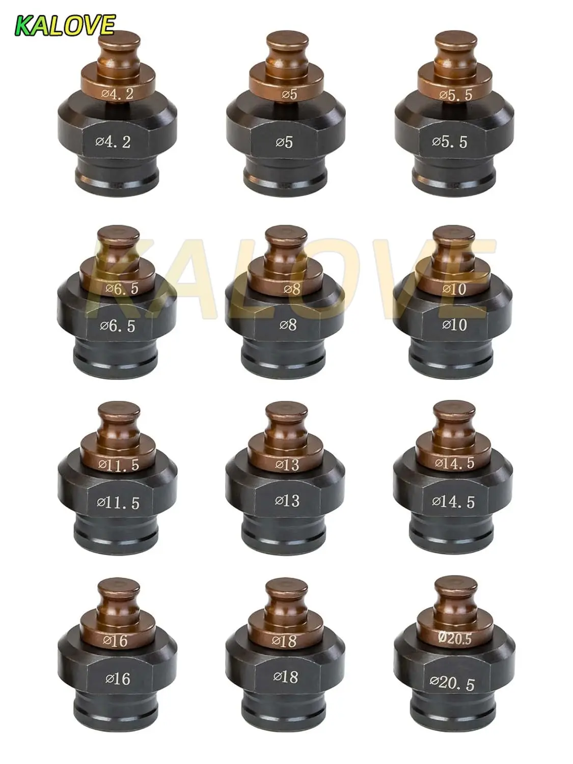 1 Piece Hydraulic Hole Punch Die Round Hole Electric Punching Mold for MHP-20 / JP-20 Puncher