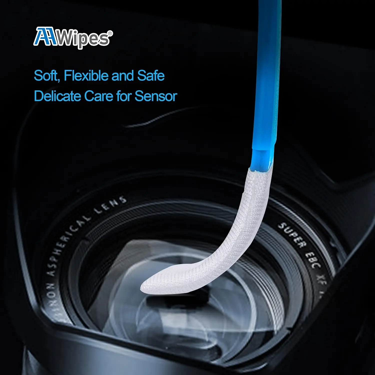 لمسحات تنظيف المستشعر لأجهزة استشعار APS-C لكاميرا DDR DSLR أو SLR (مسحات تنظيف مستشعر 16 مم) (HCS-16) #6