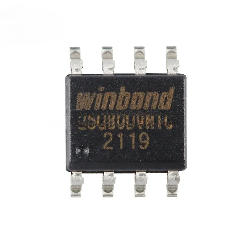 20PCS Original Genuine SMD W25Q80DVSNIG SOIC-8 3V 8M-bit Serial Flash Memory Chip