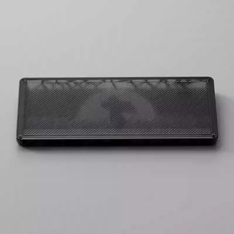 Holy80 Keyboard Diffuser Plate Customized PC Frosted Dustproof Backplate for Hollow Out Shell Mechanical Keyboard Accessories