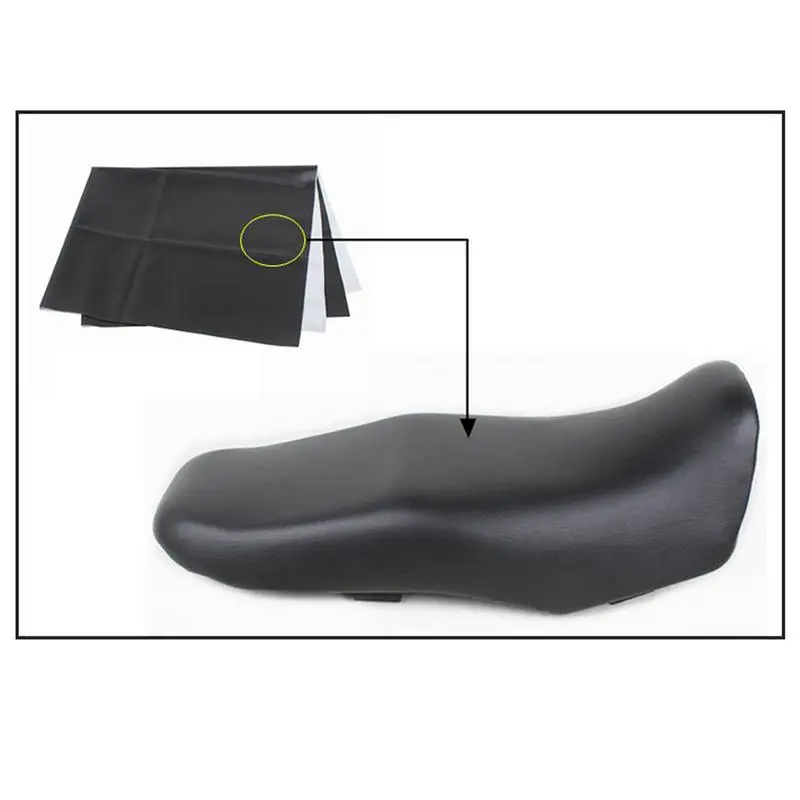 100x70 cm Motorcycle Seat Cover Leather Seat Protector Wear-resisting Waterproof Cover For Motorcycle Scooter Electric Vehicle