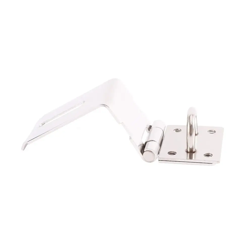 304  Stainless Steel Security Hardware Door Shed Hotel Staple Home Safety Door Lock  Accessary Padlock Clasp Hasp Household