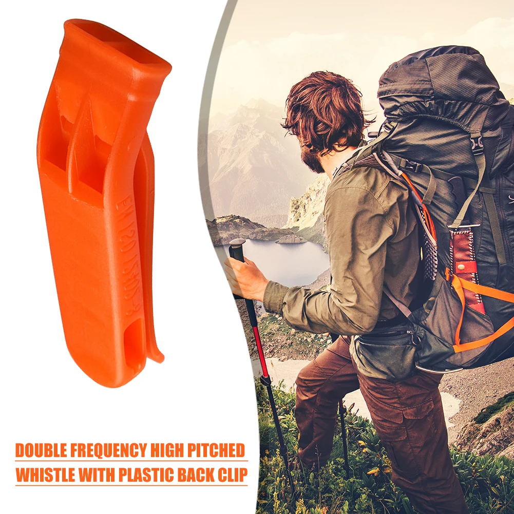 

Portable Safety Whistle with Lanyard Opening High Loudness Emergency Signal for Hiking Camping and Personal Safety