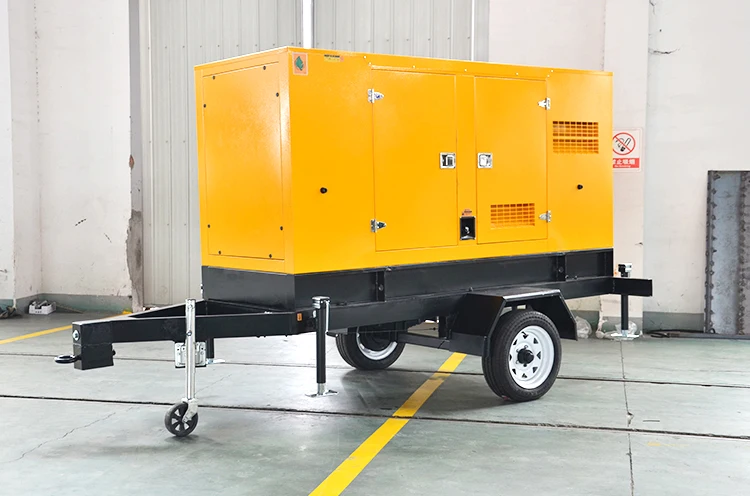 XCMG Official Generators Set 26KW 30KVA Mobile Trailer  Generator Price for Sale