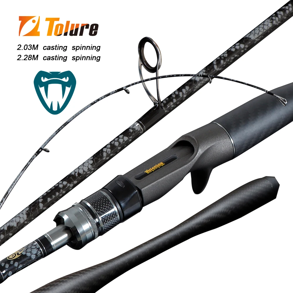 Why the TOLU New Python 2 Sections Spinning/Casting Rod Is a Game-Changer for Light-Fishing Enthusiasts