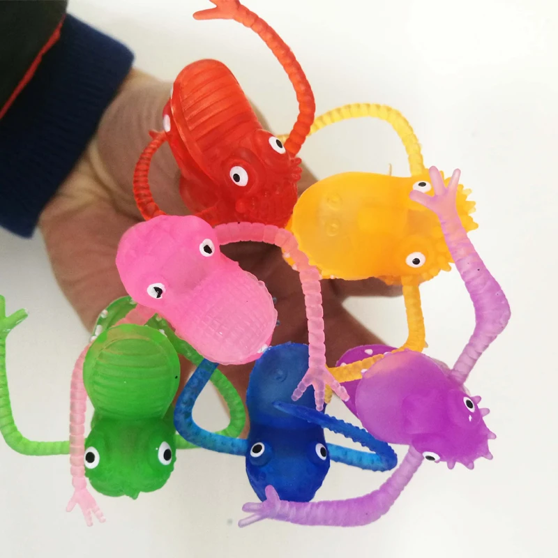 Finger Puppet Dinosaur Weird Stuff Funny Small Novelty Gifts For Kids Halloween Giveaways Juguetes Divertidos Baratos