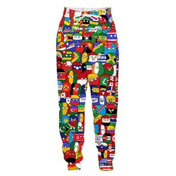 Jumeast Countryball 3D Printed Men's Trousers Oversized Polandball Long Pants Women Unisex Baggy Anime Sweatpants National Ball