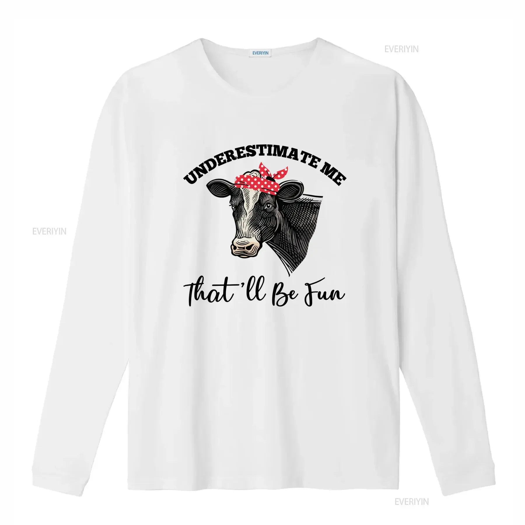Retro Line Art Funny Red Polka Dot Bandana Cow Print Casual T Shirt vintage Washed Soft Breathable graphic